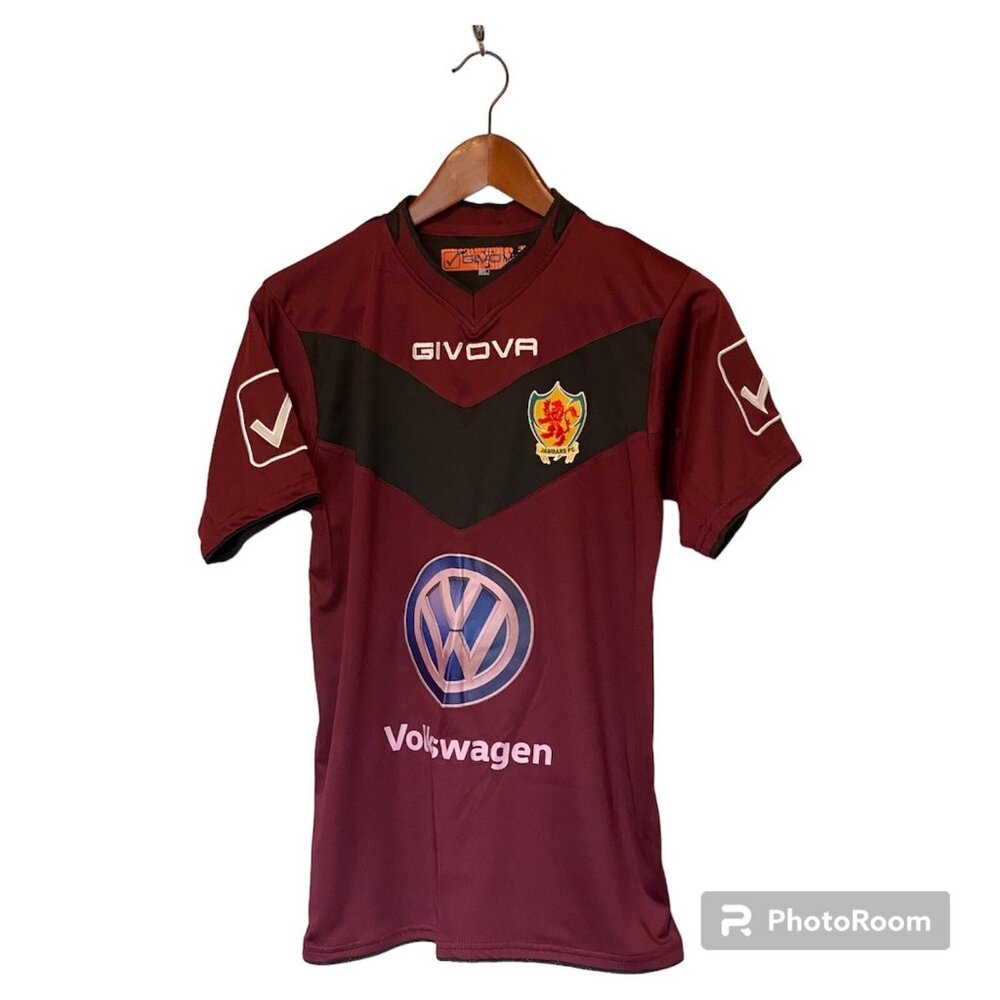 Givova Volkswagen Jambars FC Maroon Soccer Jersey Size S 21 Miles Schnaer's